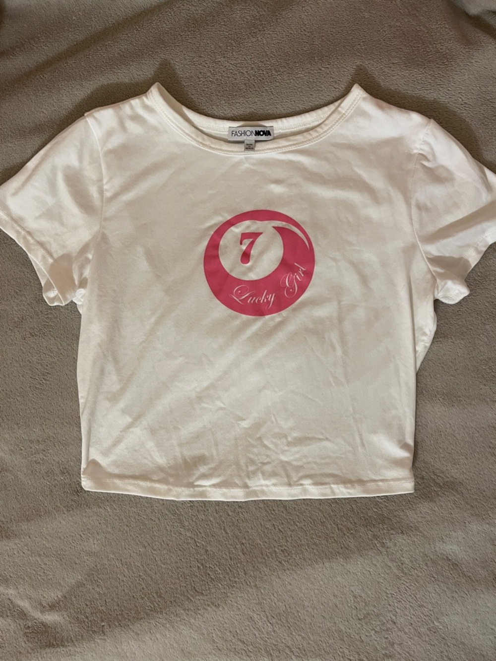Fashion Nova White Tee